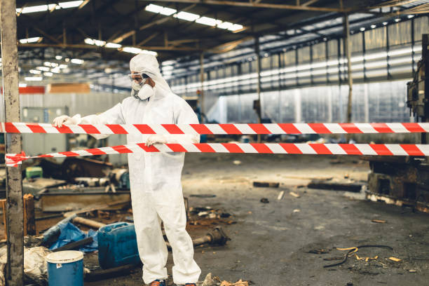 Professional Biohazard technician working in Sinai, SD